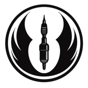 Logo Alex Ríos Tattoo tatuador blackwork en Málaga